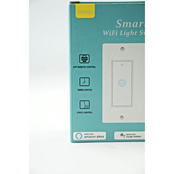 Smart WiFi Light Switch 2 Gang Works with Amazon Alexa - Yeewell - Picture 2 of 7